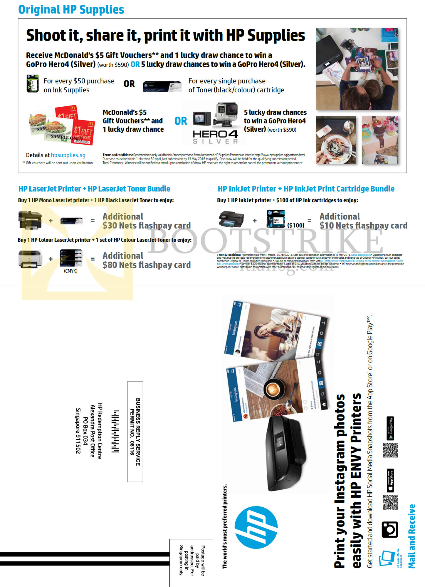 IT SHOW 2016 price list image brochure of HP Printers Supplies Toner, Ink Cartridge, Mail N Receive Instagram Photos.jpg