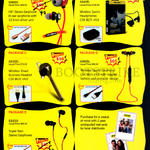 Awei Earphones, Bluetooth Headset, S980Hi, A840BL, A830BL, A980BL, ES500i