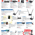 Networking Wireless Routers, ADSL, Repeaters, PCI-E Adapter, USB