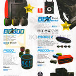 Speakers Bluetooth BBX300, BBX5, P1000, P5000v, P2000BTMI, BNP3000, K800 BTMI