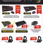 Corsair Strafe Cherry MX Red, Brown, RGB Cherry, MX, Katar Gaming, Gaming VOID Stereo, 7.1 Gaming, Wireless 7.1