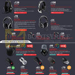 Headsets Mouse, Sirus-C, Pulse-R, Ceres-500, Resonar, Pitch, Xornet, Sentinel, Alcor, Havoc, Reaper, Recon, Mizar, Swift