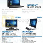 Newstead Desktop PCs, AIO, Inspiron 24 3000, 24 5000, 24 7000 Series