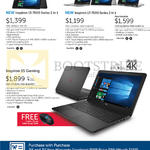 Notebooks Inspiron 15 7000, 13 7000, 15 Gaming Series