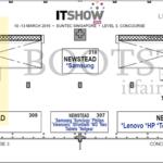 Floor Plan Map Level 3, Suntec IT SHOW 2016