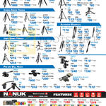 Velbon Tripods, Nanuk, Professional Carbon Fiber Series, Ex, Sherpa, Video, Aluminimum Monopods, Pan N Ball Heads, Case