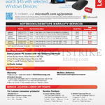 Free Designer Bluetooth Mouse, Notebooks, Desktops Warranty Services