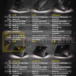 Notebooks CX62 6QD, GL62 6QD, GP62 6QF Leopard Pro, GE 62 6QF Apache Pro, GE72 6QF Apache Pro, GT80S 6QE Titan SLI