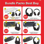 System Tech Ranger Bundle Packs Keyboard, Headset, Touchpad BT, Handy RF, Palmtop II RF, S350 BT, S360 BT, S380 BT