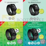 GPS Fitness Watches, Spark Cardio, Spark Music, Spark Cardio Music