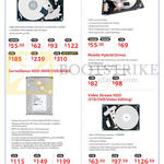 Toshiba Desktop PC HDD, Mobile 2.5 HDD, Surveillance HDD, Video Stream HDD