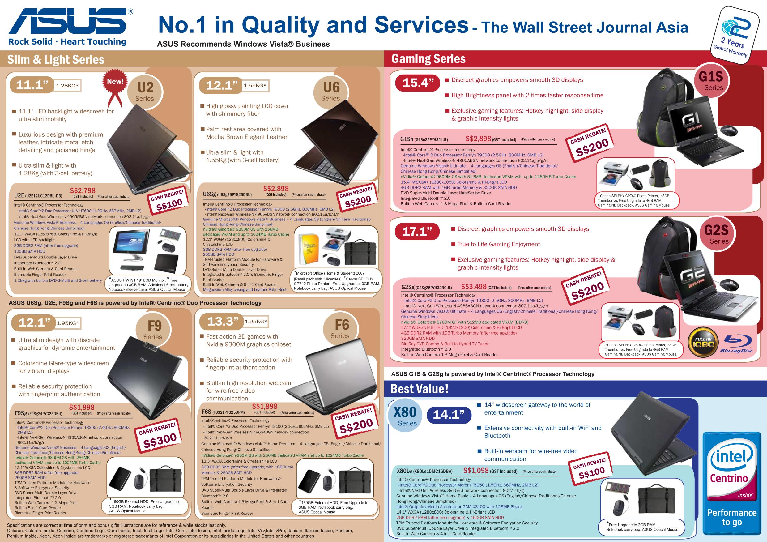 PC Show 2008 price list image brochure of Asus Notebooks Back.pdf 01