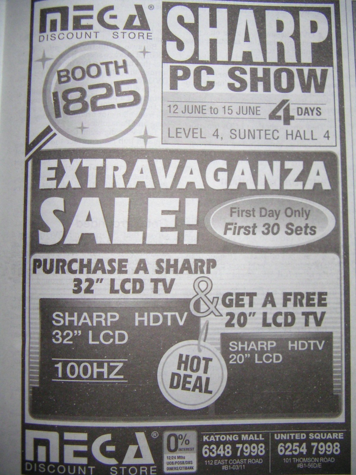 PC Show 2008 price list image brochure of Mega Discount Store