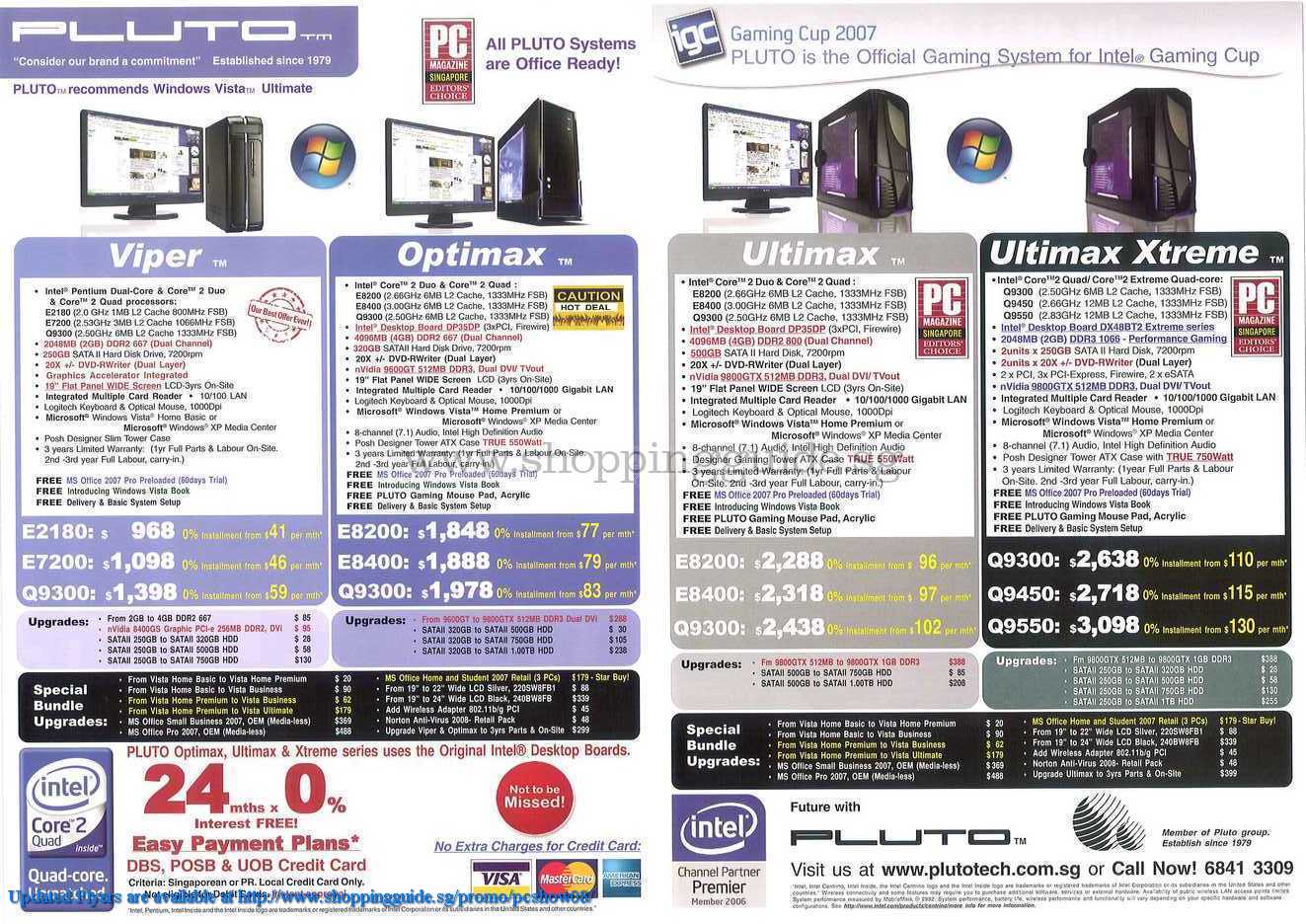 PC Show 2008 price list image brochure of Pluto ShoppingGuide.SG-PcShow08-074