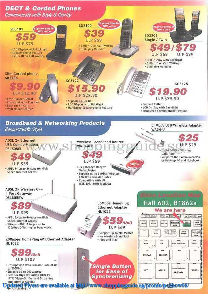 PC Show 2008 price list image brochure of Shiro ShoppingGuide.SG-PcShow08-153