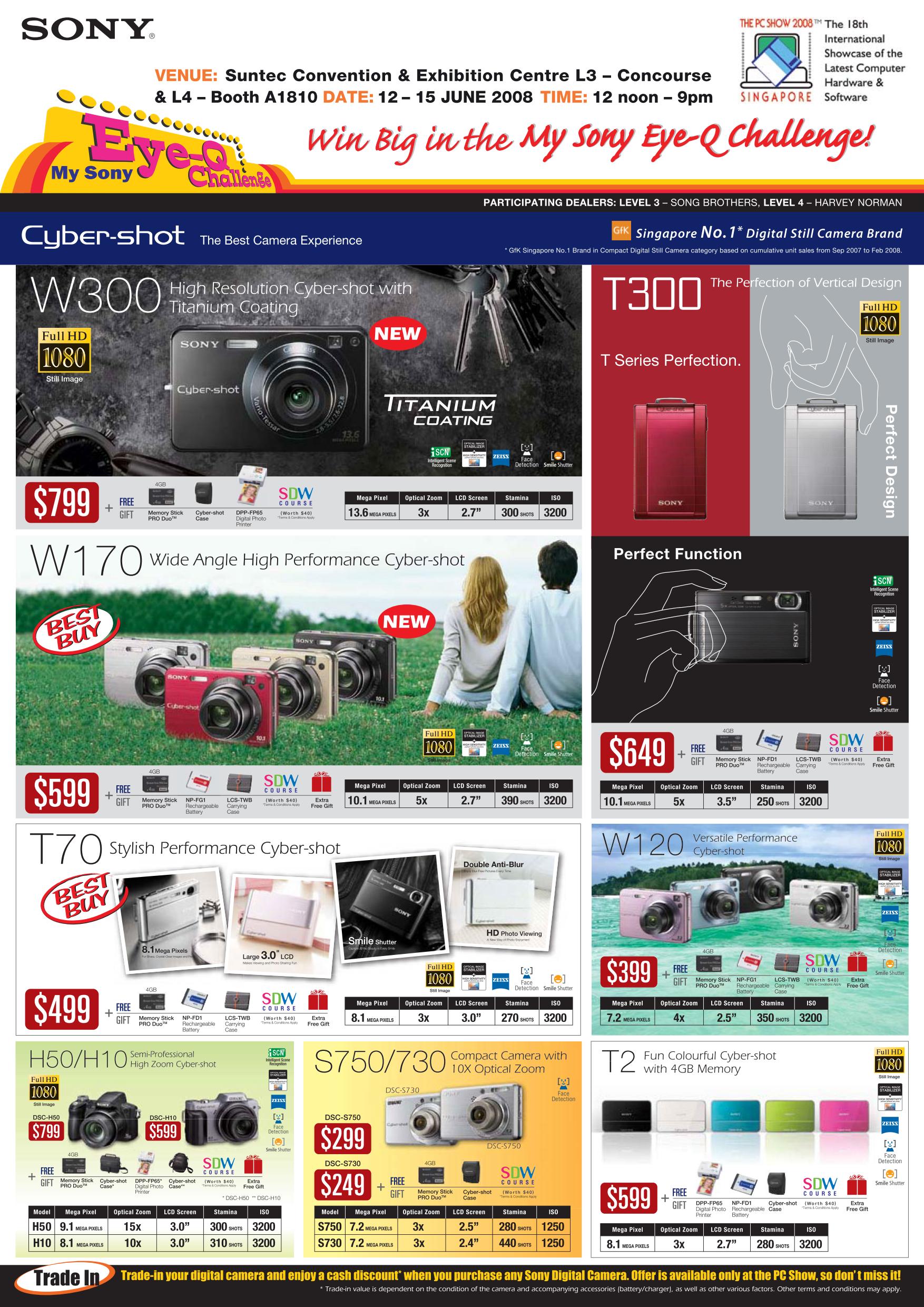 PC Show 2008 price list image brochure of Sony Cybershot.pdf 01