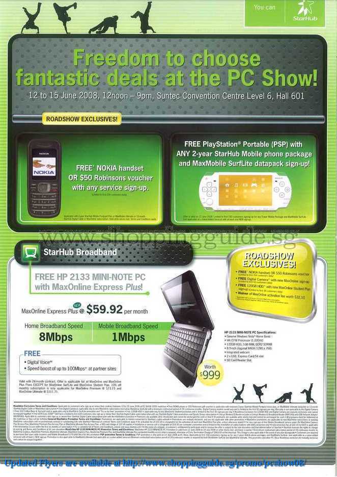 PC Show 2008 price list image brochure of Starhub ShoppingGuide.SG-PcShow08-122