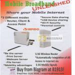 Mobile Broadband Share Sapido 1