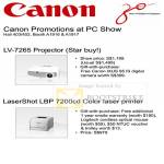 LV-7265 Projector LaserShot LBP 7200cd Printer Promotion