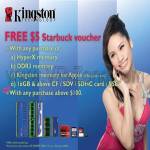 Kingson Free Starbucks Voucher With Purchase