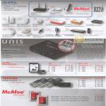 PCI Network Wireless Bluetooth Enclosure Unis Pendrive McAfee