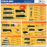 Prolink Wireless Accesssories Optical ADSL Switches Ethernet Gigabit