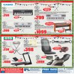 Casio Keyboard Digital Piano OTO Powertap Massager