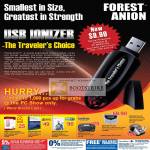 USB Ionizer Forest Anion