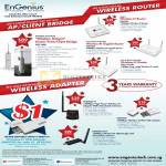 Engenius Wireless Router Business EOC1650 ESR9753 ESR9850 ESR 1221EXT USB Adapter EUB9603H EUB9707 EUB9603 N