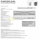 B2023 Nokia Bluetooth Headset BH 105