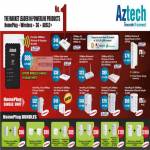 Aztech Networking Wireless Repeater HomePlug AV ADSL2 Router Ethernet Mediastream Adapter USB Bundles