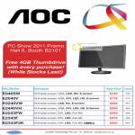 AOC LED Monitors E940SW E2040V E2240VW E2440VH E2243FW E2343F E2343F2K