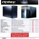 Antec Casing Three Hundred Six Nine Two P183 Sonanta Solo DF NSK6580B