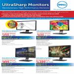 Monitors UltraSharp IPS U2311H U2410 U2711 U3011