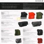 Nixon Bags Backpack Shadow Matthews Messenger Small Smith Skatepack Cushing Vertical Turf All Purpose