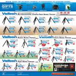 Velbon Geo Carbon Fiber Tripods Sherpa Ultra Luxi L M P-Max Maxi Rexi L Voxi C