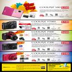 Digital Cameras Coolpix S80 P7000 P500 P300 S9100