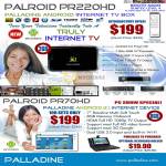 Palroid PR220HD Android Froyo Internet TV Box PR70HD