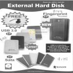 System Tech Ranger External Storage Sata USB Fingerprint ZP