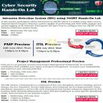 Training Cyber Security Hands-On Lab, PMP Preview, ITIL Preview