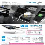 Newstead Nubox PocketCell Battery Charger, Duo USB Charging Kit, Travel