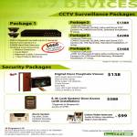 CCTV Surveillance Packages, Security Digital Door, E.M. Lock System, Alarm System