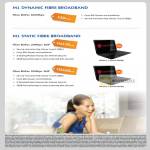 Business Dynamic Fibre Broadband, Static Fibre Broadband BizPac