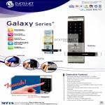 Evernet Digital Door Lock Galaxy Series Features