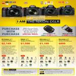 Digital Cameras DSLR D7000, D90, D5100, D3100