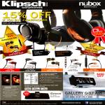 Klipsch Earphones Image S3, S4, Reference S4, S4i, X10i, Gallery G-17 Air Speaker System, IGroove