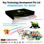 Android Ray TV Box Media Player Specifications