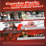 Mio TV Combo Packs, Jingxuan Combo Pack, Astro, Tamil Combo Pack