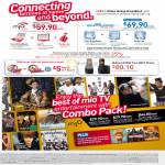 Singtel TV Mio TV, Mio Home, Explore Home 100, Philips CD1802 Dect Phone, Combo Pack