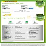 Starhub Broadband Cable Basic 3Mbps, MaxOnline Express 16Mbps, Hubbing